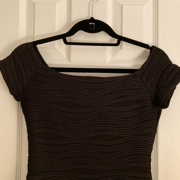 Black Bodycon Mini Dress - Picture 2 of 4